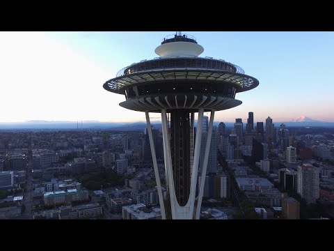 Seattle SPACE NEEDLE | Stunning Drone, DSLR, & GoPro Video