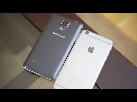 iPhone 6 Plus vs Galaxy Note 4!