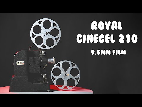 9.5 MM FILM PROJECTOR | ROYAL CINEGEL 210 | MADE IN FRANCE