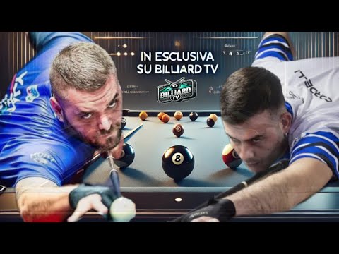 CORRIERI DANIELE VS CORDELLI VALENTINO Finale Campionato Italiano 2022 BILLIARD TV