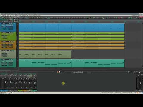 Subproject for heavy loaded project in Reaper