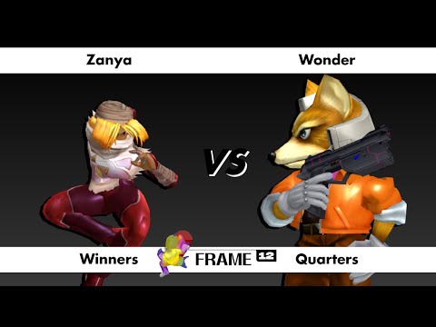 Frame 12 Melee Singles - Zanya vs Wonder | Winners Quarters