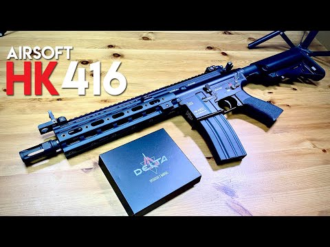 TM HK416 Delta Black "Recoil Shock" Unboxing and Review