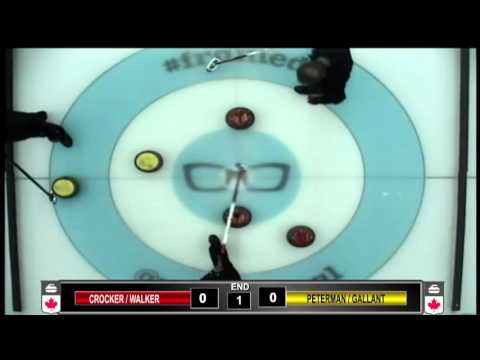 Crocker/Walker vs. Peterman/Gallant - 2016 Canadian Mixed Doubles