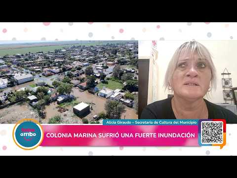 Inundación en COLONIA MARINA: El 80% del pueblo AFECTADO por el temporal