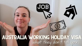 THE TRUTH ABOUT LIVING IN AUSTRALIA ON A WORKING HOLIDAY VISA