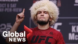 Khabib to Conor McGregor fans at UFC 229 Weigh-In: &#39;I&#39;m going to smash your guy&#39;