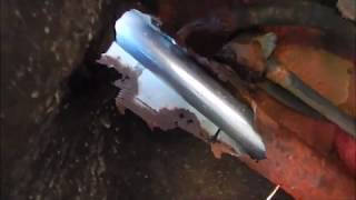 Temporarily fixing a leaky Fuel Tank Filler Neck