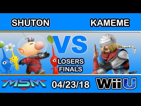 MSM 143 - Shuton (Olimar) Vs. DNG | Kameme (Sheik) Losers Finals - Smash 4