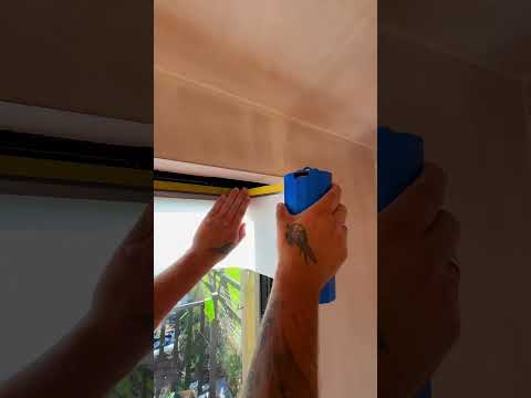 HOW TO USE A MASKING FILM DISPENSER 🔥 #youtube #diy #satisfying #asmr #ytshort