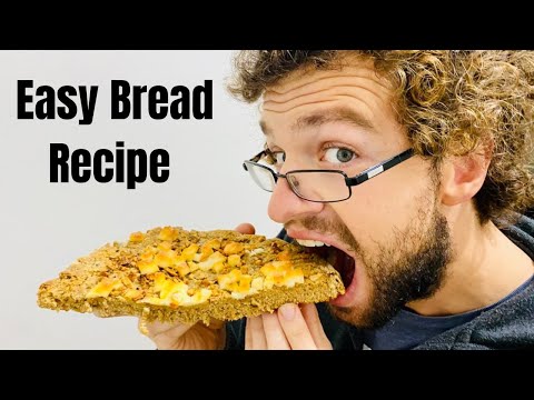 Easy Bread Recipe, Amazing Focaccia Bread, Taghazout Beach After The Rain