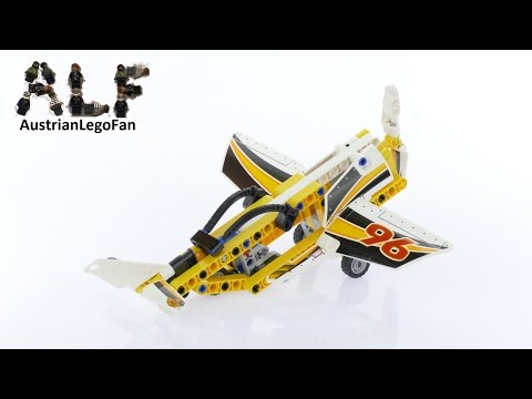 Vidéo LEGO Technic 42044 : L'avion de chasse acrobatique