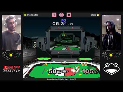 We Need Some Space 2 - Free Palestine (Marth/Sheik/Falcon) vs shabo (Fox/Sheik) - Losers Quarters