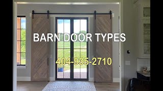 Best Barn Door Types by Contour Barn Doors