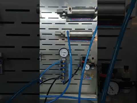 Pneumatic single acting cylinder