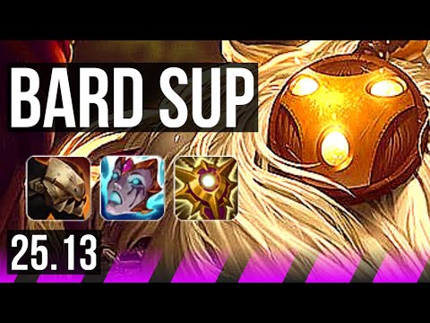 BARD & Kai'Sa vs TAHM KENCH & Senna (SUP) | 5/4/19 | EUW Grandmaster | 25.13