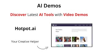 Create Amazing Graphics with Hotpot's AI-Powered Helper | Hotpot Demo