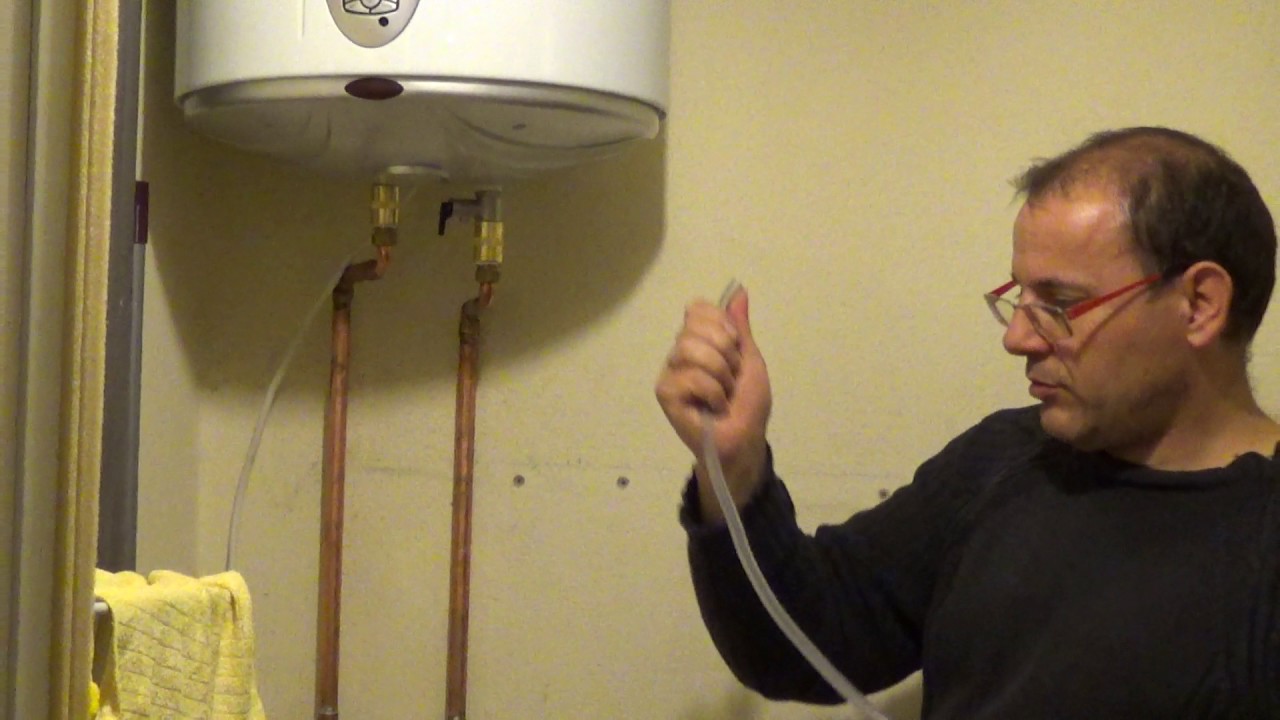 Sustitucion caldera por termo 12ª Parte, puesta en marcha TDG 80