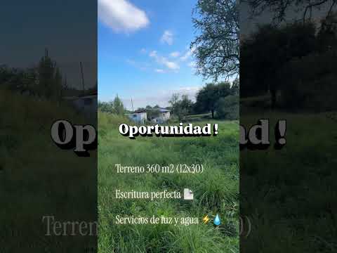 OPORTUNIDAD !  - Terreno en venta - 360 m2 - USD 10.000  #realestate #bienesraices #terreno