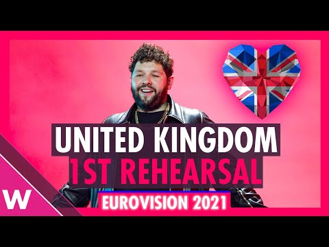 United Kingdom First Rehearsal: James Newman 'Embers' @ Eurovision 2021 (Reaction)