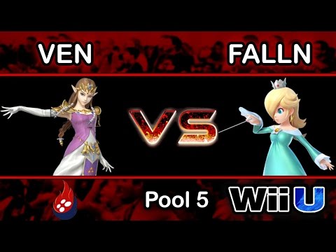 Indigo Plateau #1 - ven (Zelda) Vs. falln (Rosalina) Pool 5 W.Side - Smash Wii U