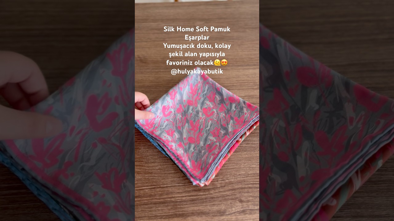 Silk Home Soft Pamuk Eşarplar Yumuşacık doku, kolay şekil alan yapısıyla favoriniz olacak🫠😍