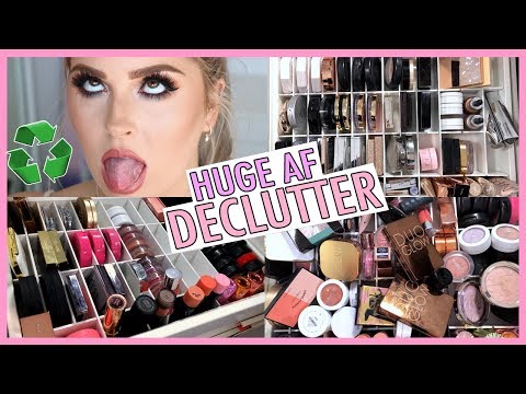 Highlighters & Blush DECLUTTER! 🗑️♻️ Swatches, Collection, Organization Video