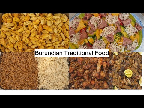 Burundian traditional wedding/party food/My sister's birthday party in Burundi. Easter Africa
