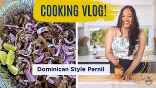 Cook With Me - Dominican Style Pernil | Chef Zee Vlogs