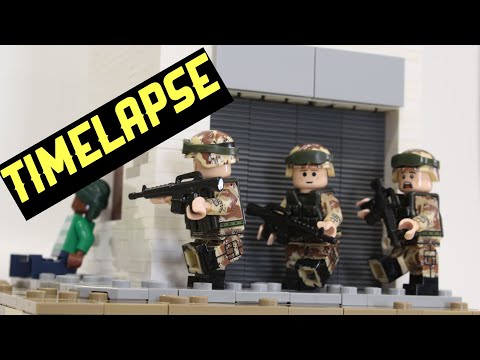 LEGO Black Hawk Down MOC TIMELAPSE