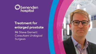 Treatment for enlarged prostate
