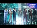 Sanremo 2024 - Bnkr44 con Pino D'Angiò canta "Ma quale idea"