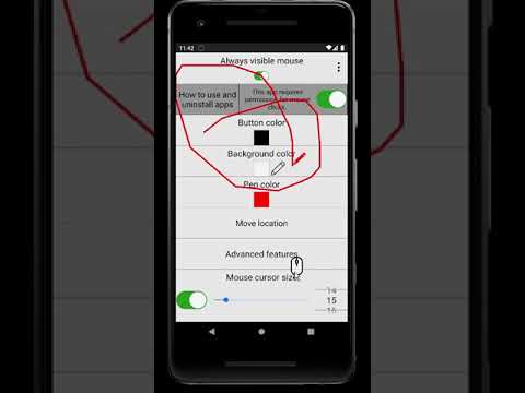 Always visible mouse Video