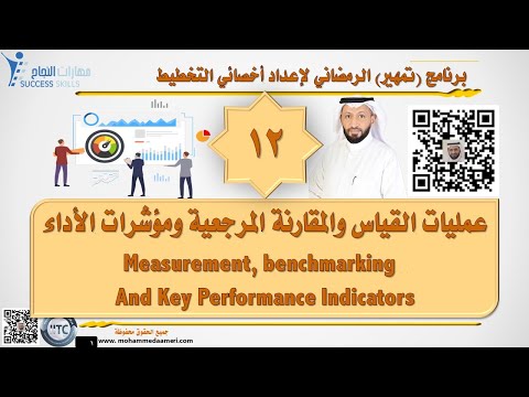 عمليات القياس والمقارنة المرجعية ومؤشرات الأداء‏ KPIs مع د. محمد العامري