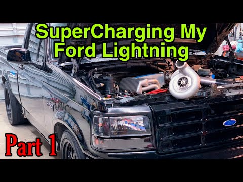 SUPERCHARGING MY 1993-95 FORD LIGHTNING. Adding a supercharger to my Ford Lightning.