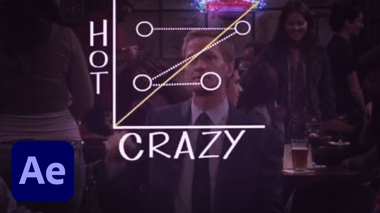 How To Create The Hot & Crazy Scale in After Effects (How I Met Your Mother, Barney Stinson)