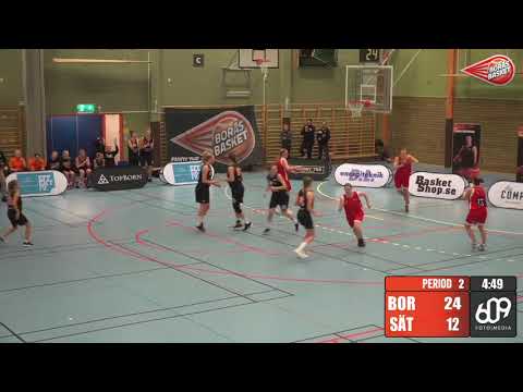 2018-12-09 Highlights Borås Basket Dam - Sätila Basket