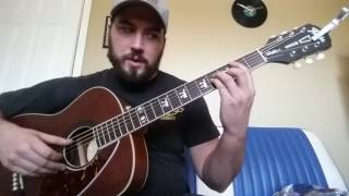 How to play &quot;Whiskey and You&quot; (part 1) by Chris Stapleton