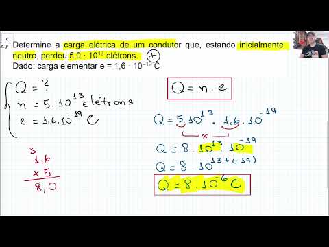 Carga Elétrica Exercícios