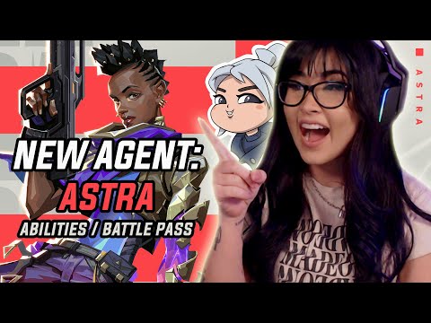 VALORANT | NEW AGENT ASTRA - All Abilities Explained & NEW Battle Pass