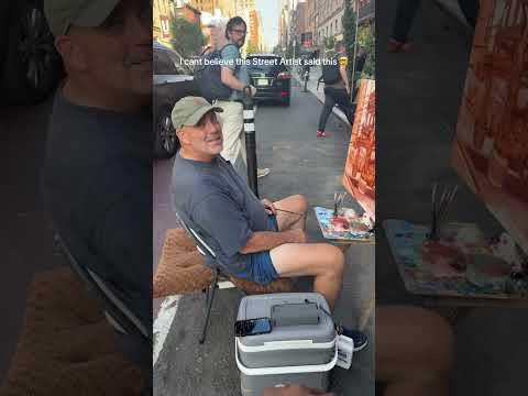 Wow Unbelievable #viral #interview #nyc #artist #30years #paint #street #creative #brush #jayo #talk