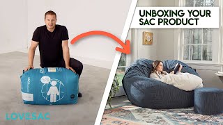 Unboxing Your Sac Product w/ Shawn Nelson | A Product How-To Series w/ Lovesac CEO