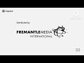 FremantleMedia International Logo 2019 In B W Reversed Inverted High Pitch 12