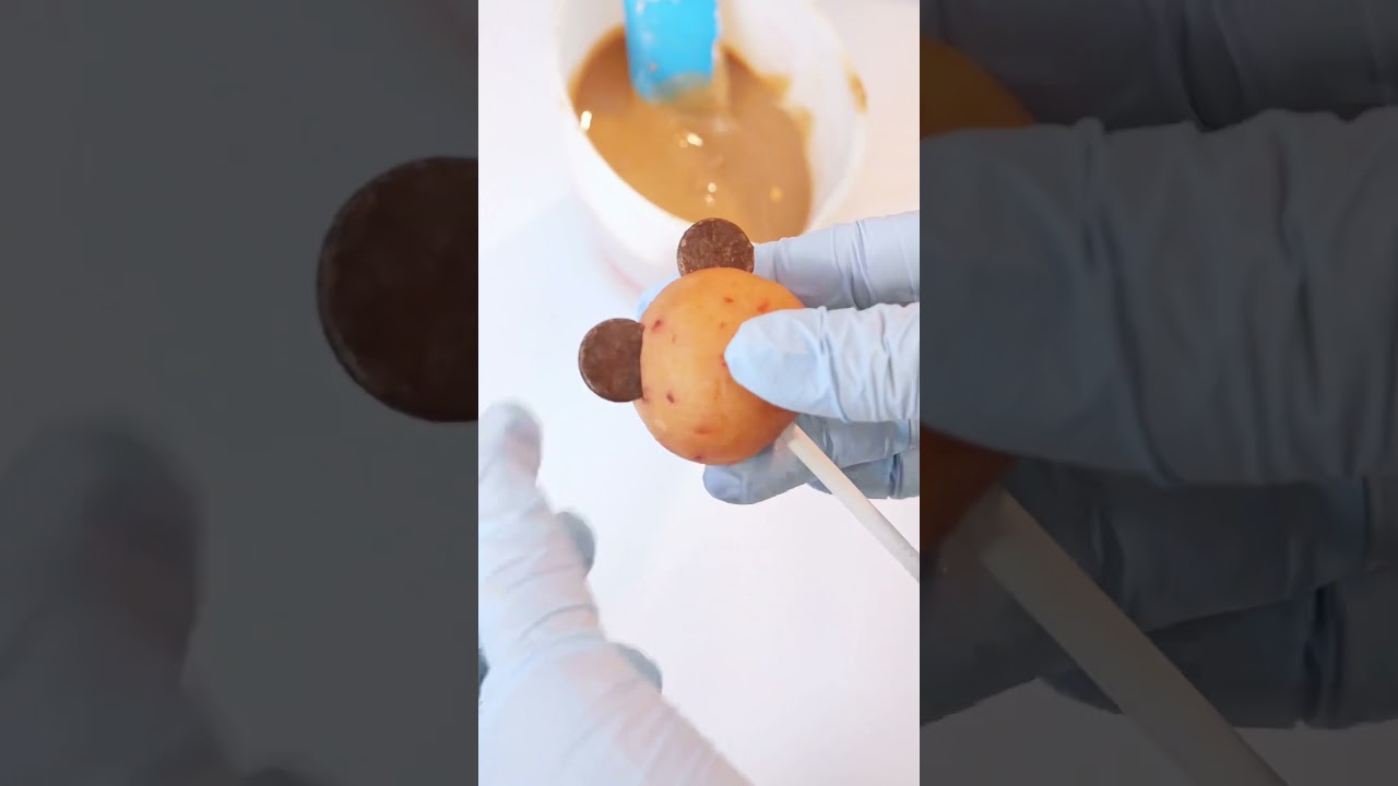 DIY cute bear cake pops!🐻