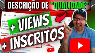 Como Criar uma DESCRIO de Vdeo PERFEITA e Profissional - Ganhe +VIEWS +INSCRITOS