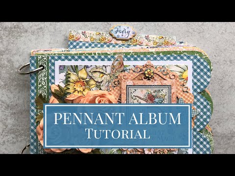 Pennant Chipboard Album Tutorial