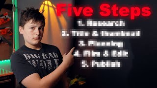 My 5 Step Video Making Process