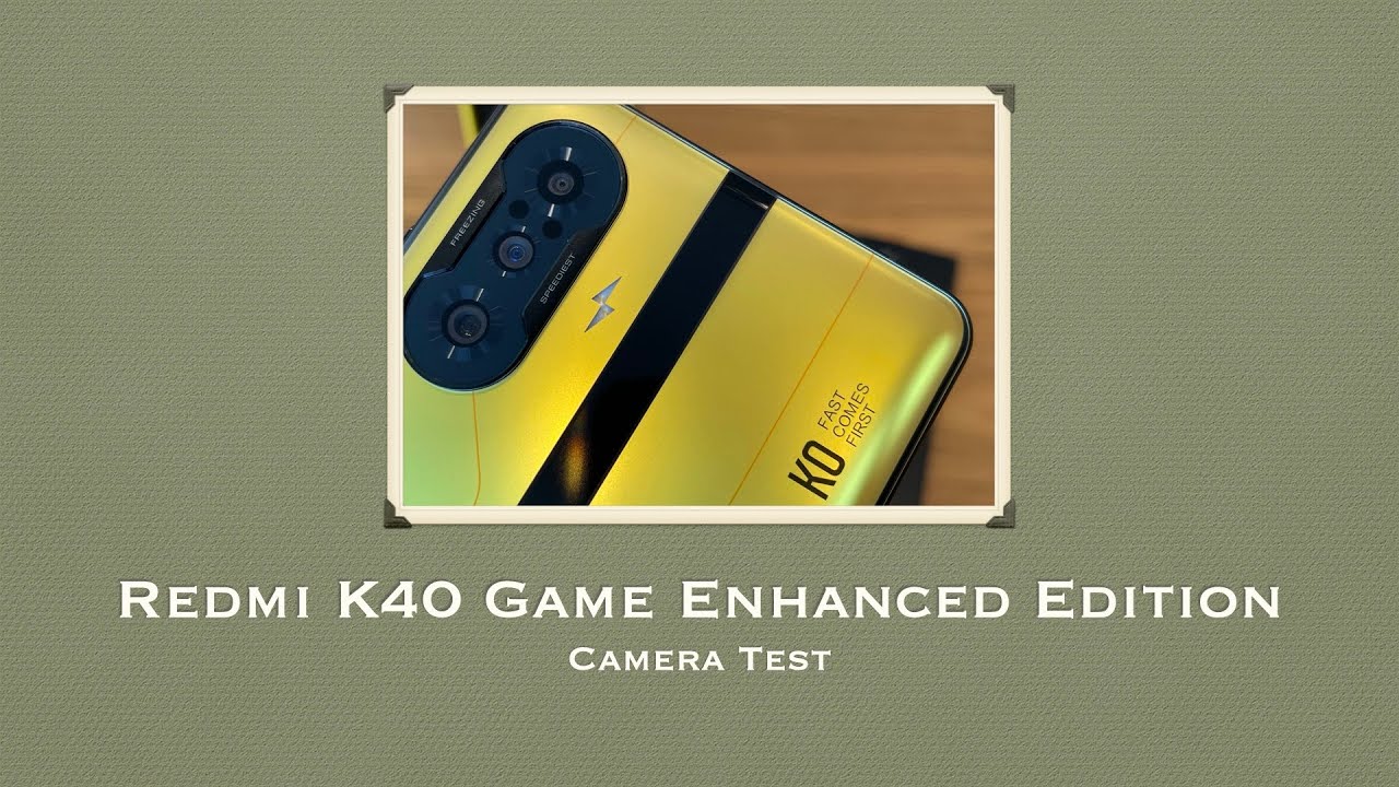 The Best Camera on a Gaming Phone!!! Redmi K40 Game Enhanced Edition