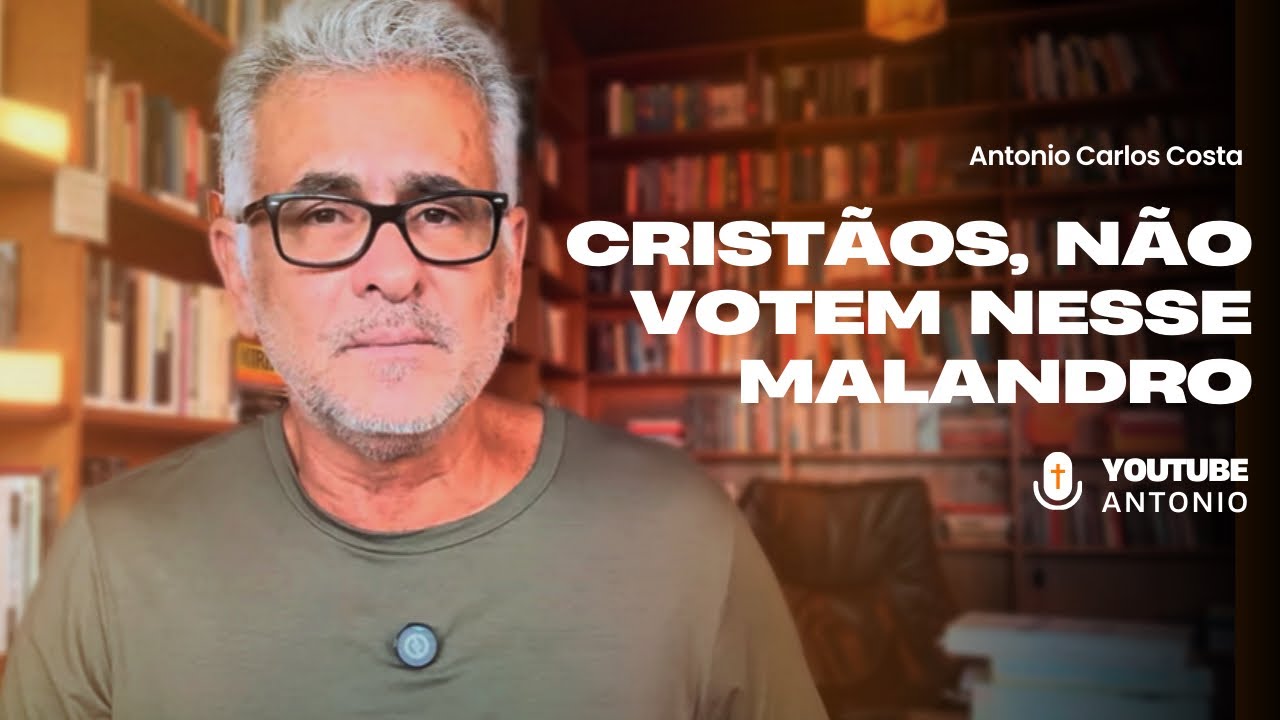 CRISTÃO, NÃO VOTE NESSE MALANDRO