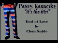 Clem Snide - End of Love [karaoke]